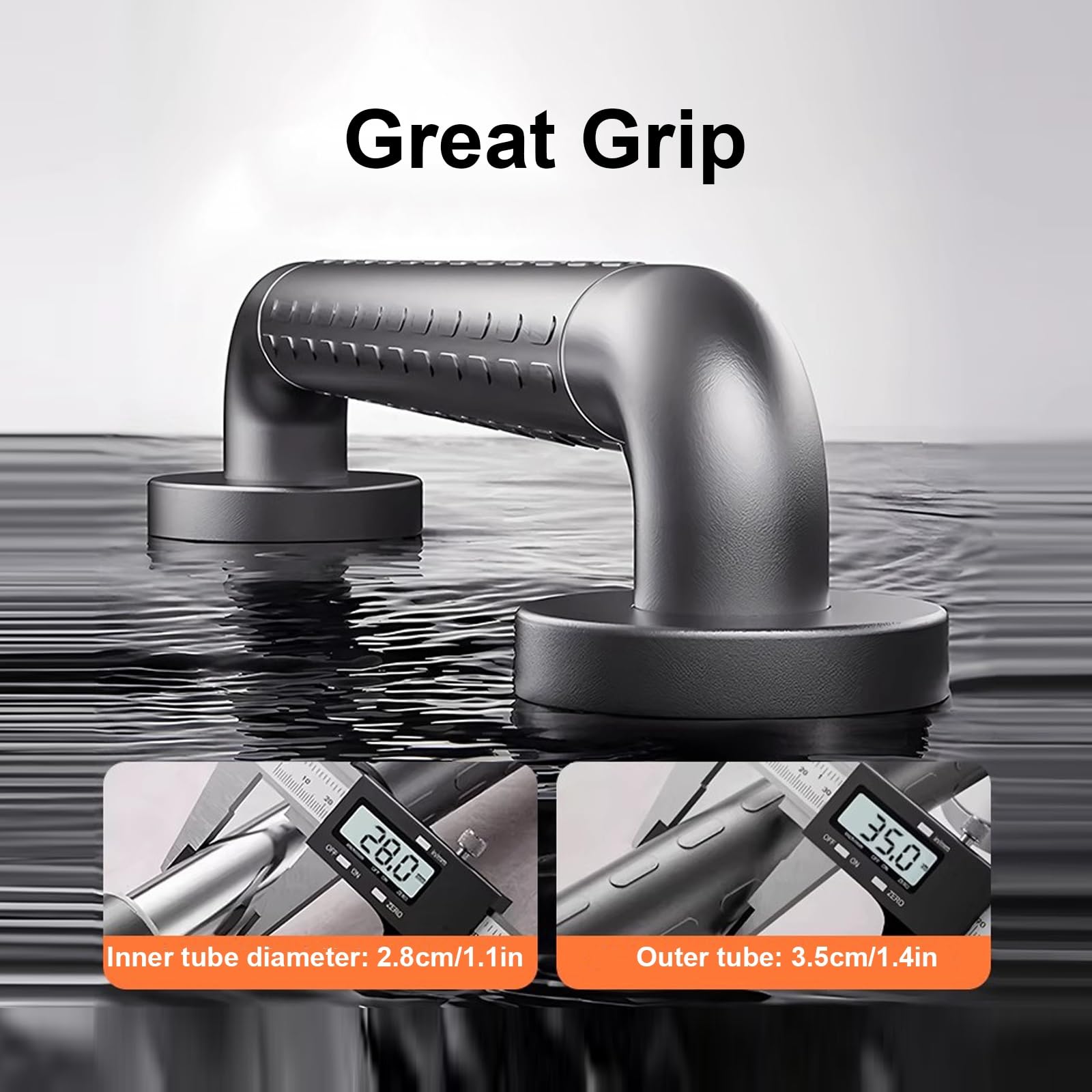 Pasamanos de Pared para Ducha, Antideslizantes, para baño, Interior y Exterior, Cocina, Escalera (40 cm/16 Pulgadas)