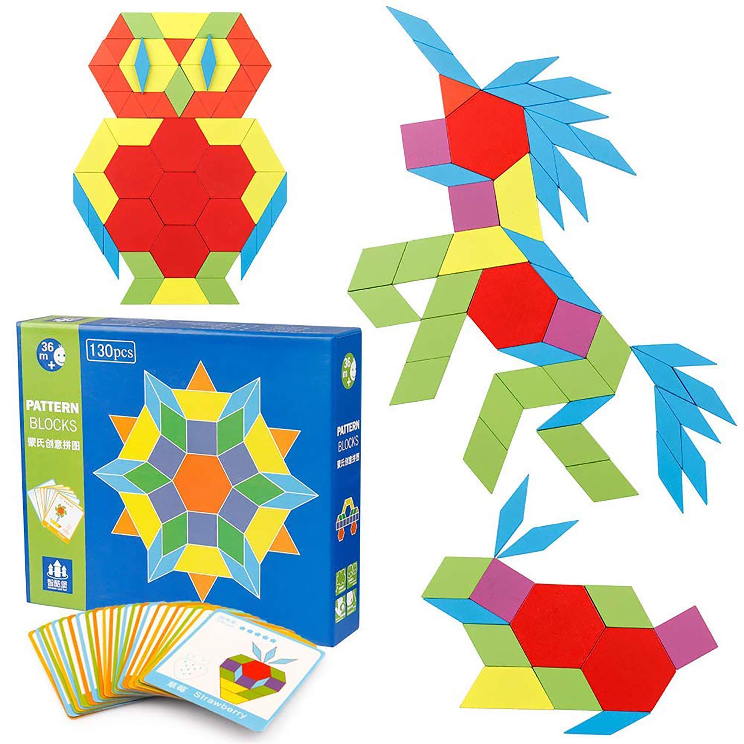 See full amazon price history chart for Magicwand® Wooden Educational Pattern Montessori Blocks Tangrams Set for Kids with 130 Geometric Shapes and 24 Design Cards (Wooden Pattern Blocks) Magicwand® Wooden Educational Pattern Montessori Blocks Tangrams Set for Kids with 130 Geometric Shapes and 24 Design Cards (Wooden Pattern Blocks) (B08PRQ7WGN) Amazon Price History, Amazon Price Tracker