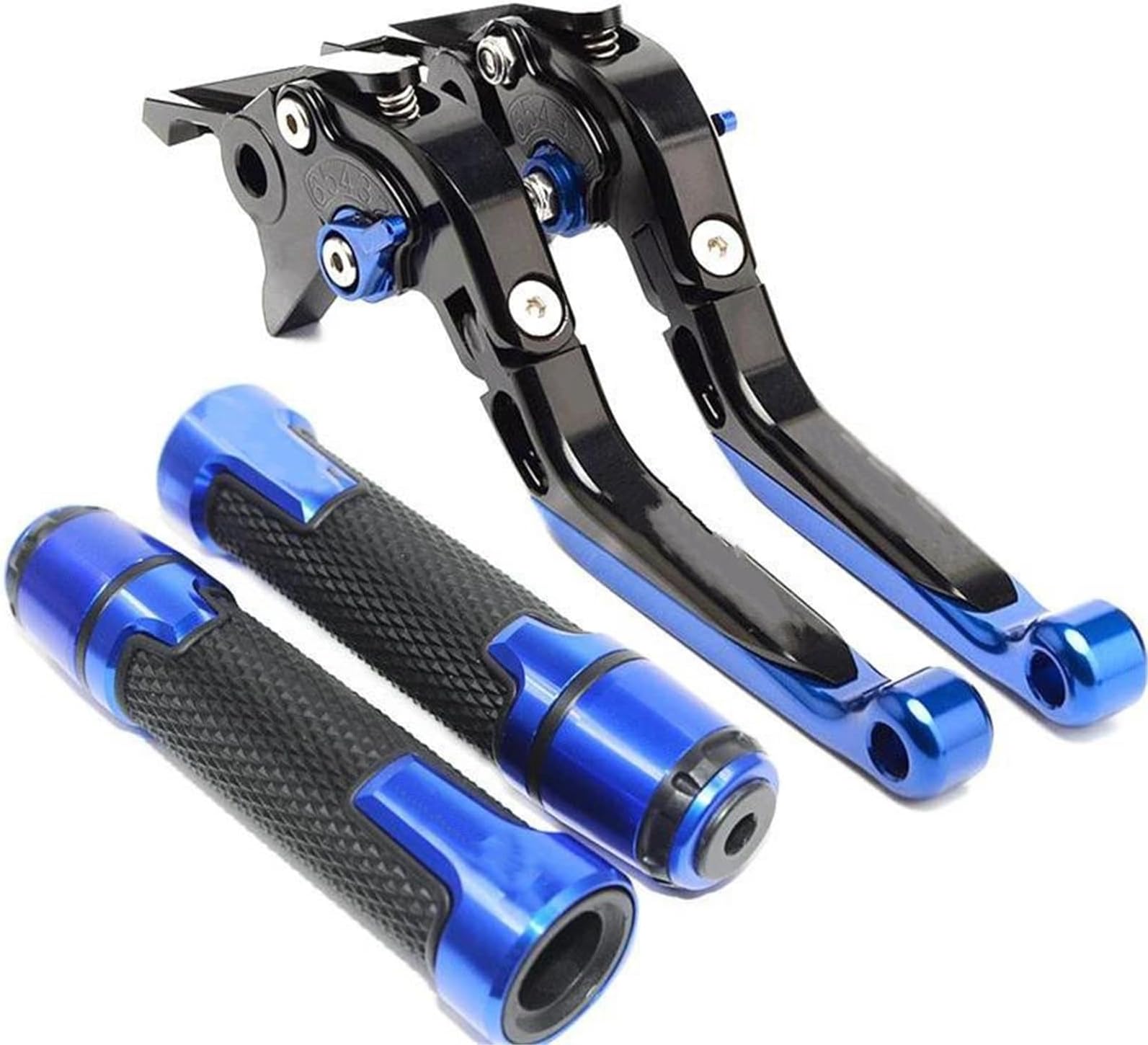 Handlebar Brake Clutch Lever for GIXXER 250 SF for GIXXER 150 125 SF250 2020 2021 2022 2023 Motorcycle Brake Clutch Lever Adjustable Folding Extendable Levers(1)