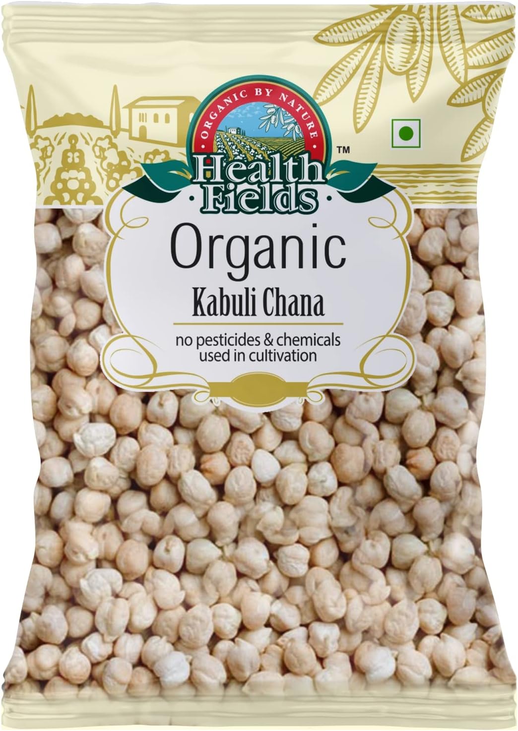 Health Fields Organic Kabuli Chana - 1 KG