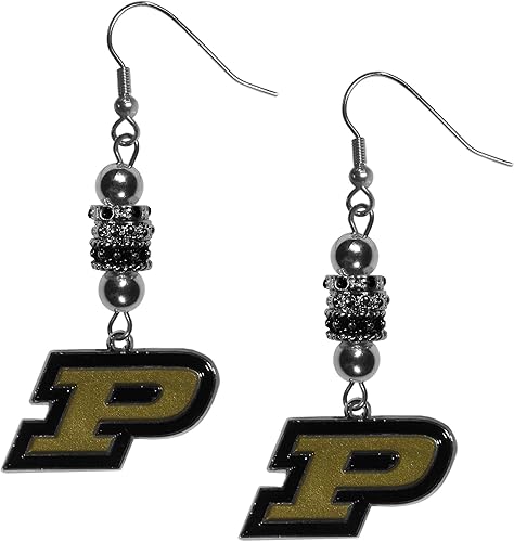 Miniatura 34 de Siskiyou Sports NCAA unisex-adult Euro Bead Earrings