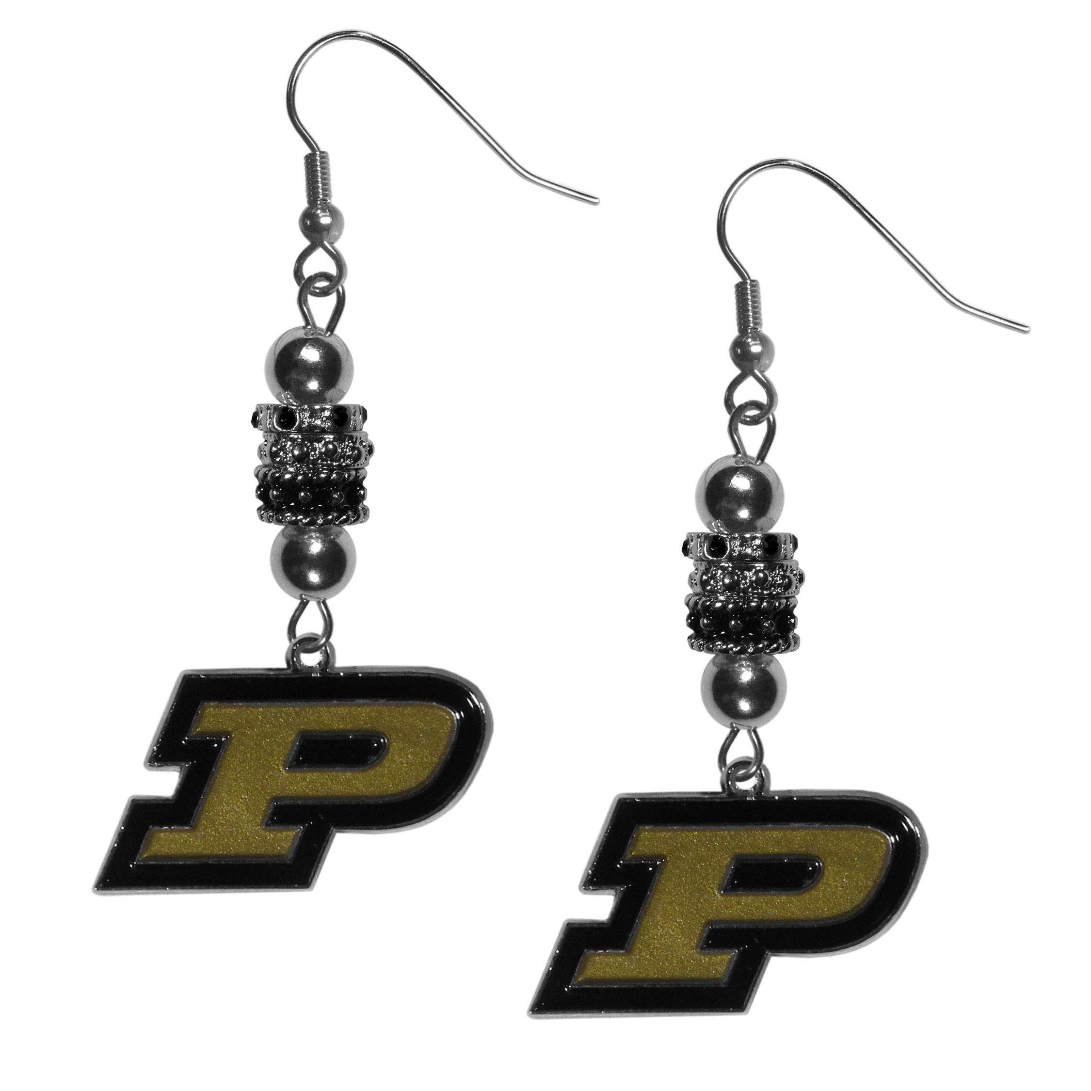 Siskiyou NCAA unisex-adult Euro Bead Earrings