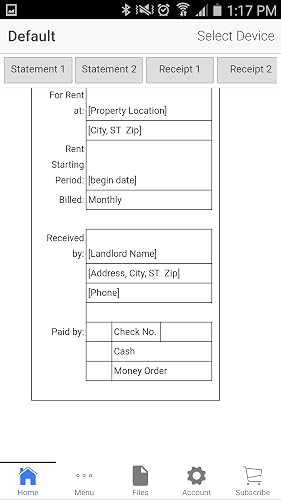Rent Receipt Pro – vue 6