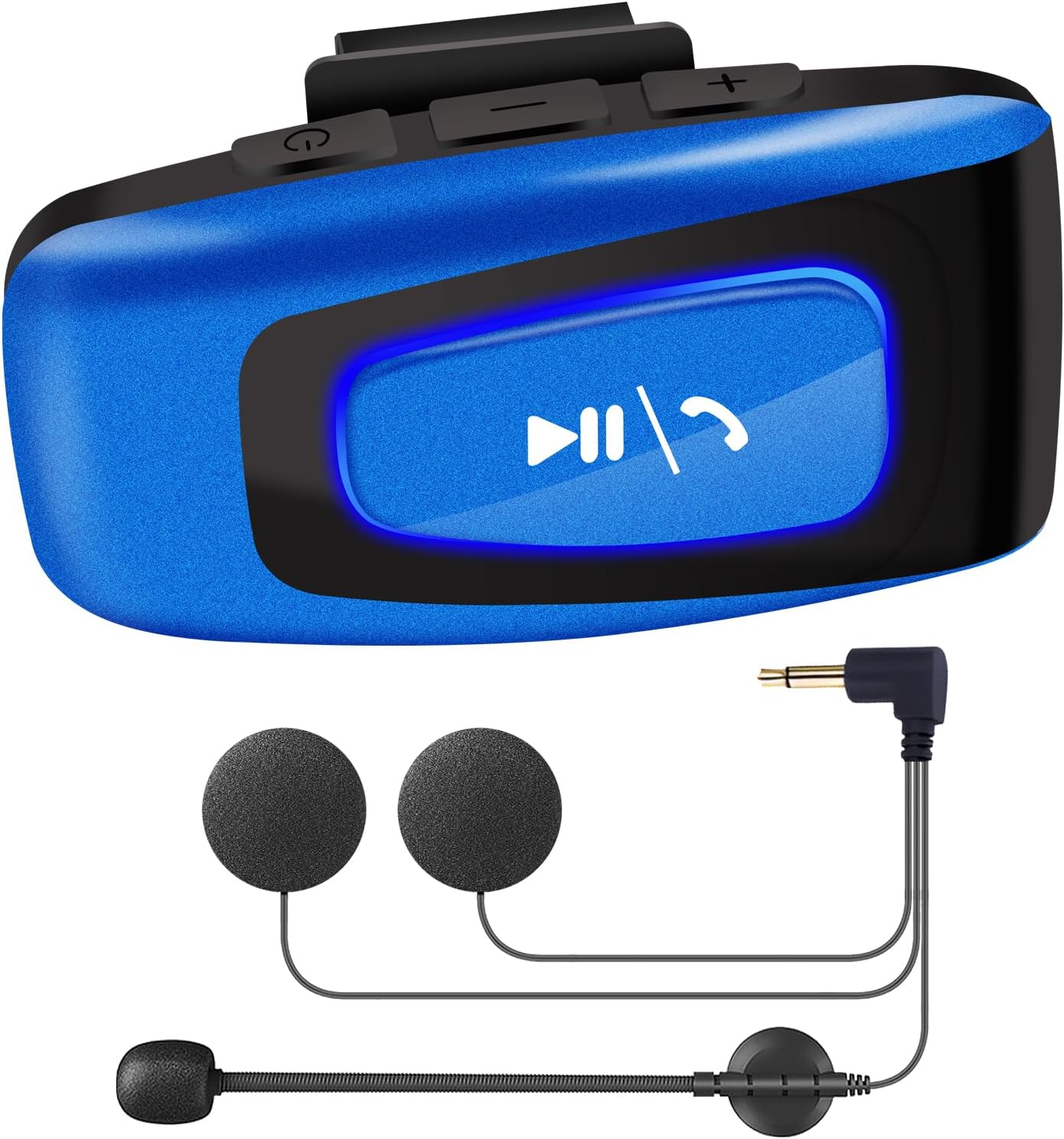 VR-robot Motorcycle Helmet Bluetooth Headset,Outdoor Helmet Speakers, Motorcycle Headphone High Battery Life Automatic Answer Music Control Hands Free, High Sound System Cycling/Skiing/Riding