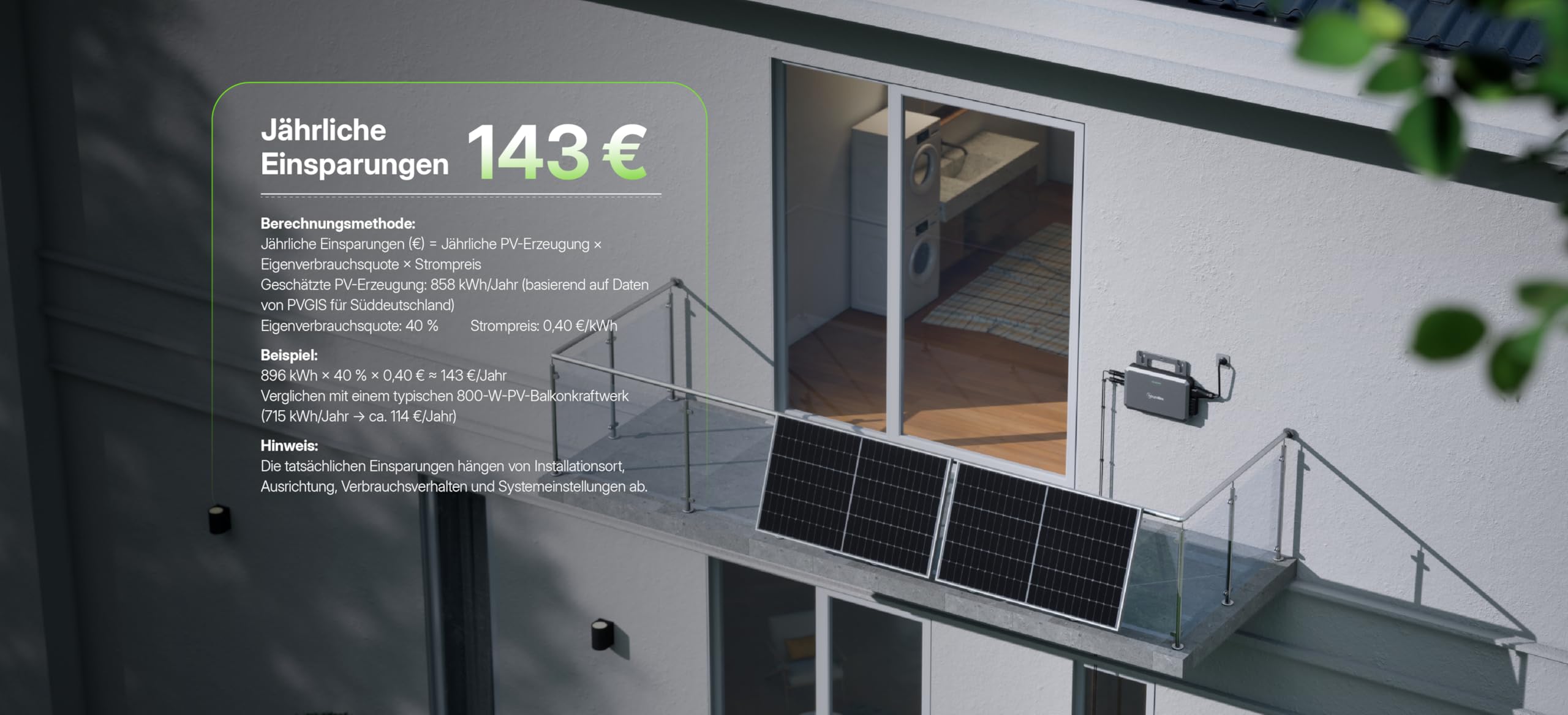 Hoymiles Micro inverter HF-800-WB, potenza 800VA, compatibile con WiFi e Bluetooth, Plug & Play