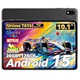 Alphawolf Lpad2S Android 15 Tablet 10 inch,20GB (8+12GB Expanded) RAM 128GB ROM Octa-Core Processor, 5MP + 8MP Dual HD Camera, Widevine L1, 2.4G/5G WiFi,6000mAh Battery