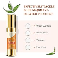 Vista 4 de Rapid Reduction Eye Serum: Anti Aging Retinol Cream Visibly Reduces Under-Eye Bags, Wrinkles, Dark Circles, Fine Lines & Crow's Feet for Women and