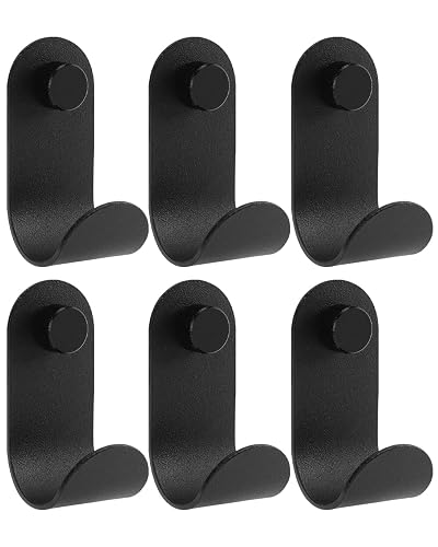 Haliya Crochets - Panneaux acoustiques sans perçage - Noir (6)