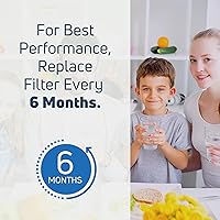 Vista 8 de Paquete de 3 filtros de agua de repuesto para refrigerador Whirlpool GS6SHAXLS03, compatible con cartucho de filtro de agua para refrigerador