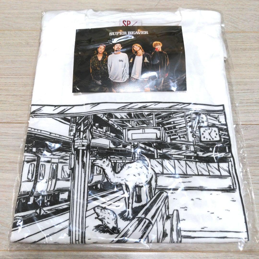 Amazon.co.jp: SUPER BEAVER Tシャツ ポストカード付き スーパー