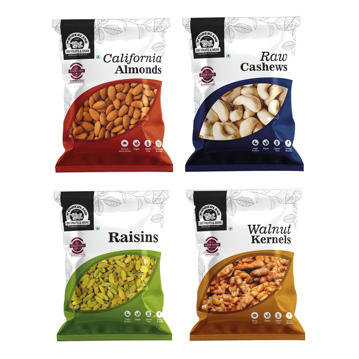 See full amazon price history chart for WONDERLAND FOODS Dry Fruits Combo Pack of 4 (100 grams each) Badam, Kaju, Akhrot, Kishmish - (Almonds-Cashews-Walnut Kernel-Raisins) WONDERLAND FOODS Dry Fruits Combo Pack of 4 (100 grams each) Badam, Kaju, Akhrot, Kishmish - (Almonds-Cashews-Walnut Kernel-Raisins) (B08N4YSJFT) Amazon Price History, Amazon Price Tracker