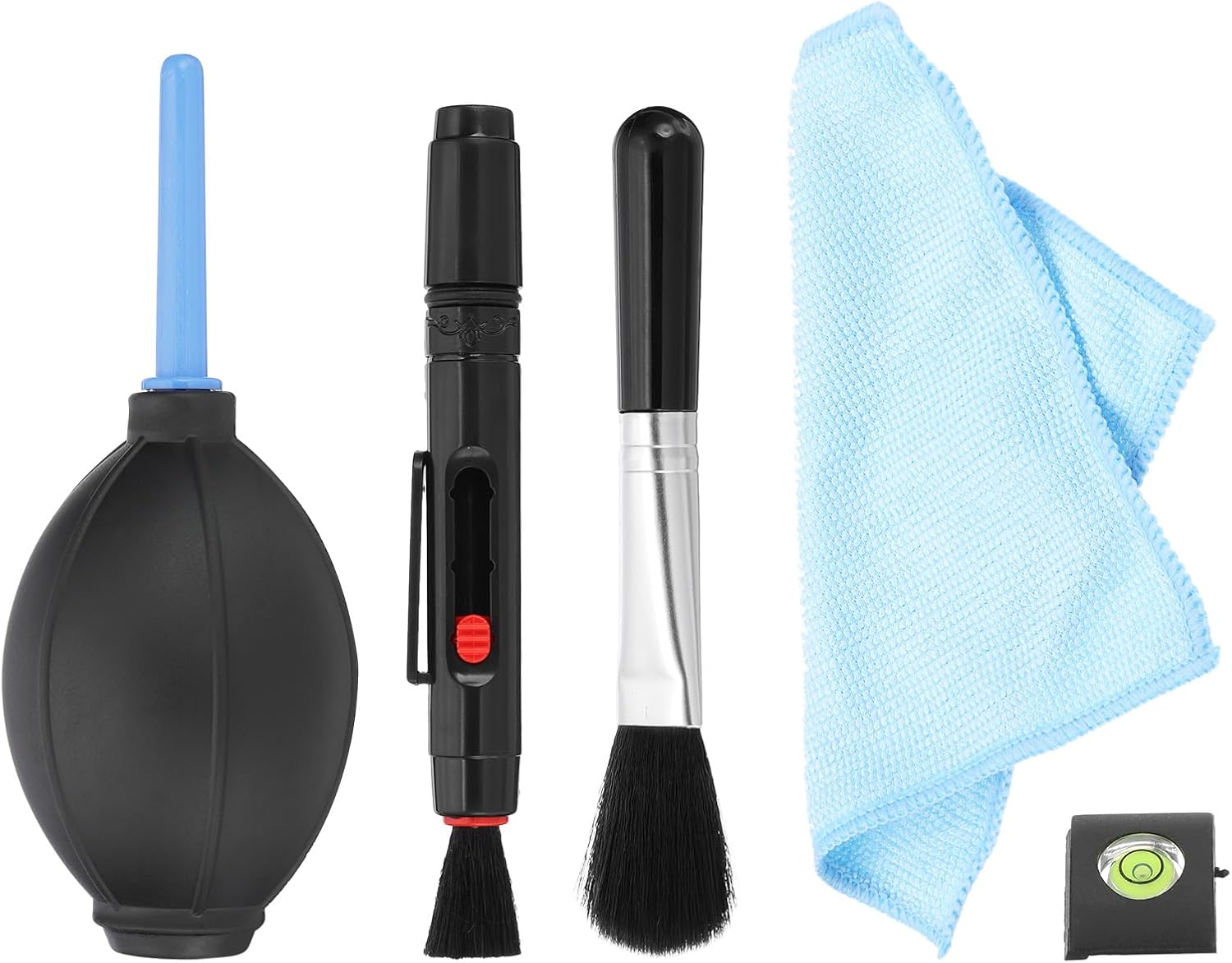 PATIKIL Camera Cleaning Kits, Lens Cleaner Kit with Lens Brush Pen, Microfiber Cleaning Cloth Cleaning Tool Accessories for Camera, SLR, Telescope, Magnifying Glass, Phone,1 Set