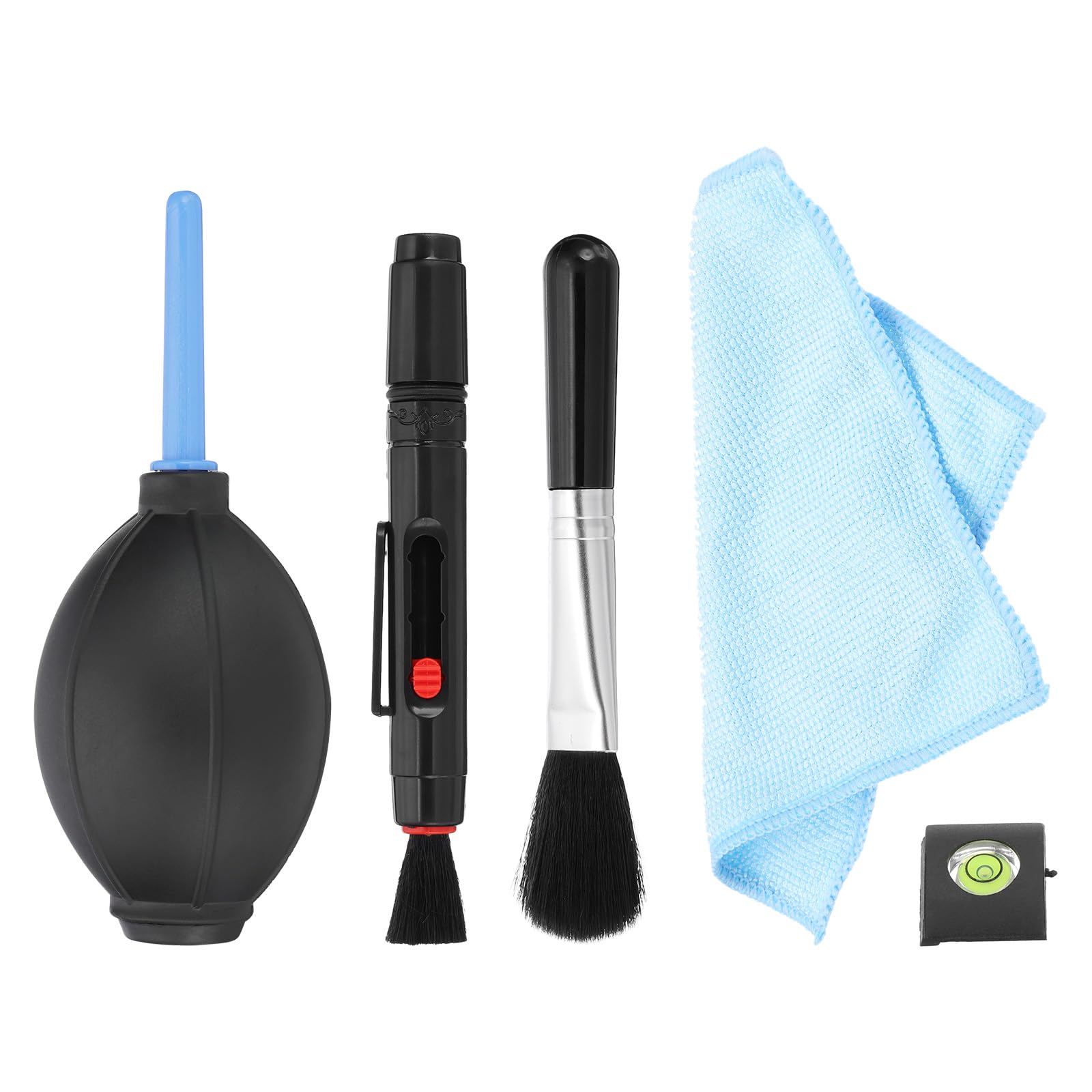 PATIKIL Camera Cleaning Kits, Lens Cleaner Kit with Lens Brush Pen, Microfiber Cleaning Cloth Cleaning Tool Accessories for Camera, SLR, Telescope, Magnifying Glass, Phone,1 Set