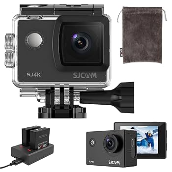 Amazon | SJCAM SJ4Kアクションカメラ 4K画質 40MP写真 手ブレ