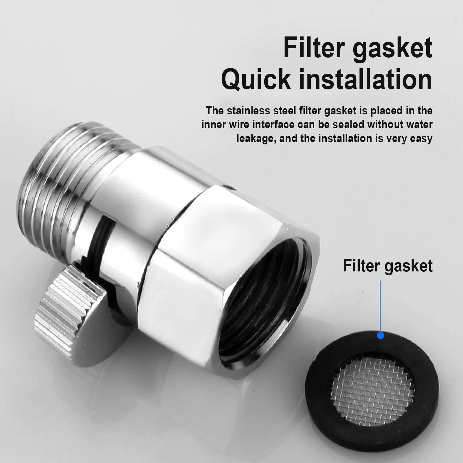 Valvola A Sfera In Ottone Per Doccia - Regolatore Flusso Acqua, Doccette E Bidet - Foto 11