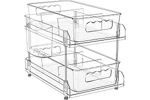 2 Tier Clear Bottle Organizer for Baby