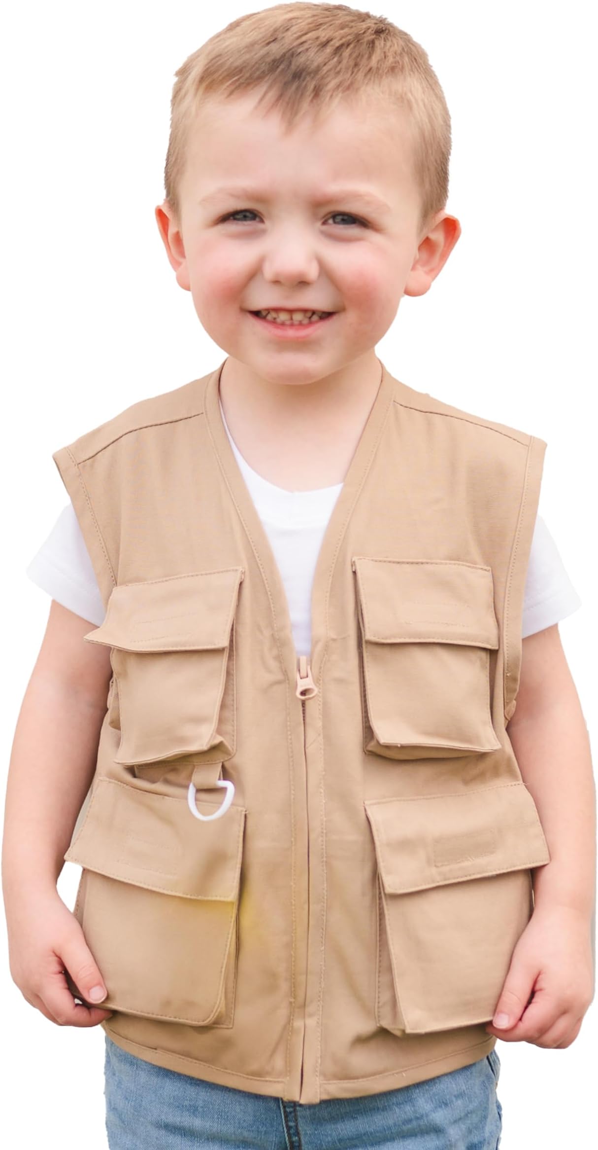 Fun and Function - Weighted Explorer’s Vest - Safari Style Weighted Vest for Kids with Sensory Needs - For Boys, Girls & Toddlers - Small