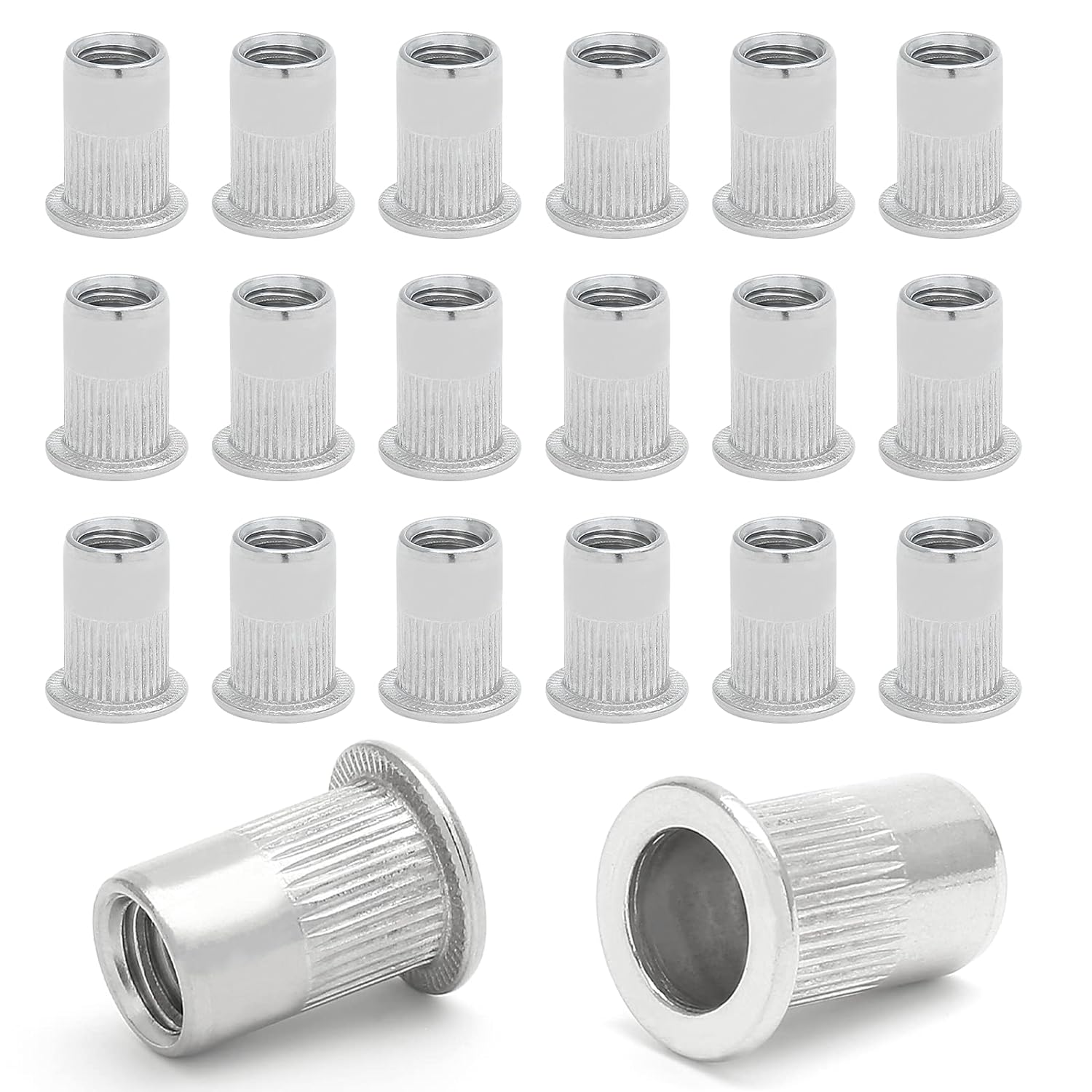 50 Tuercas Ciegas M8 Acero Inoxidable Remache Roscado