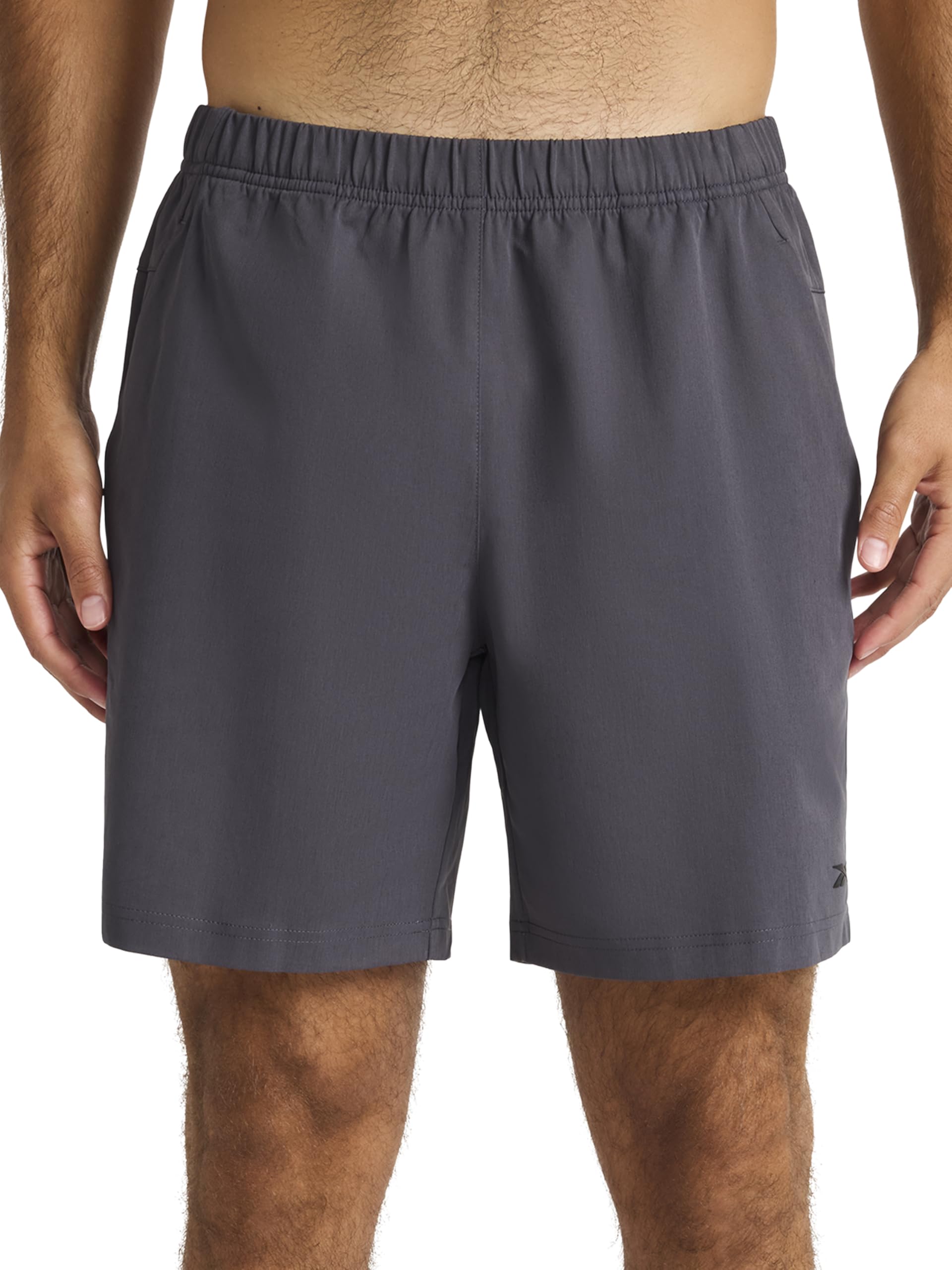 Reebok Men's Trek Grey Apparel Pro Training 7” Short, Small