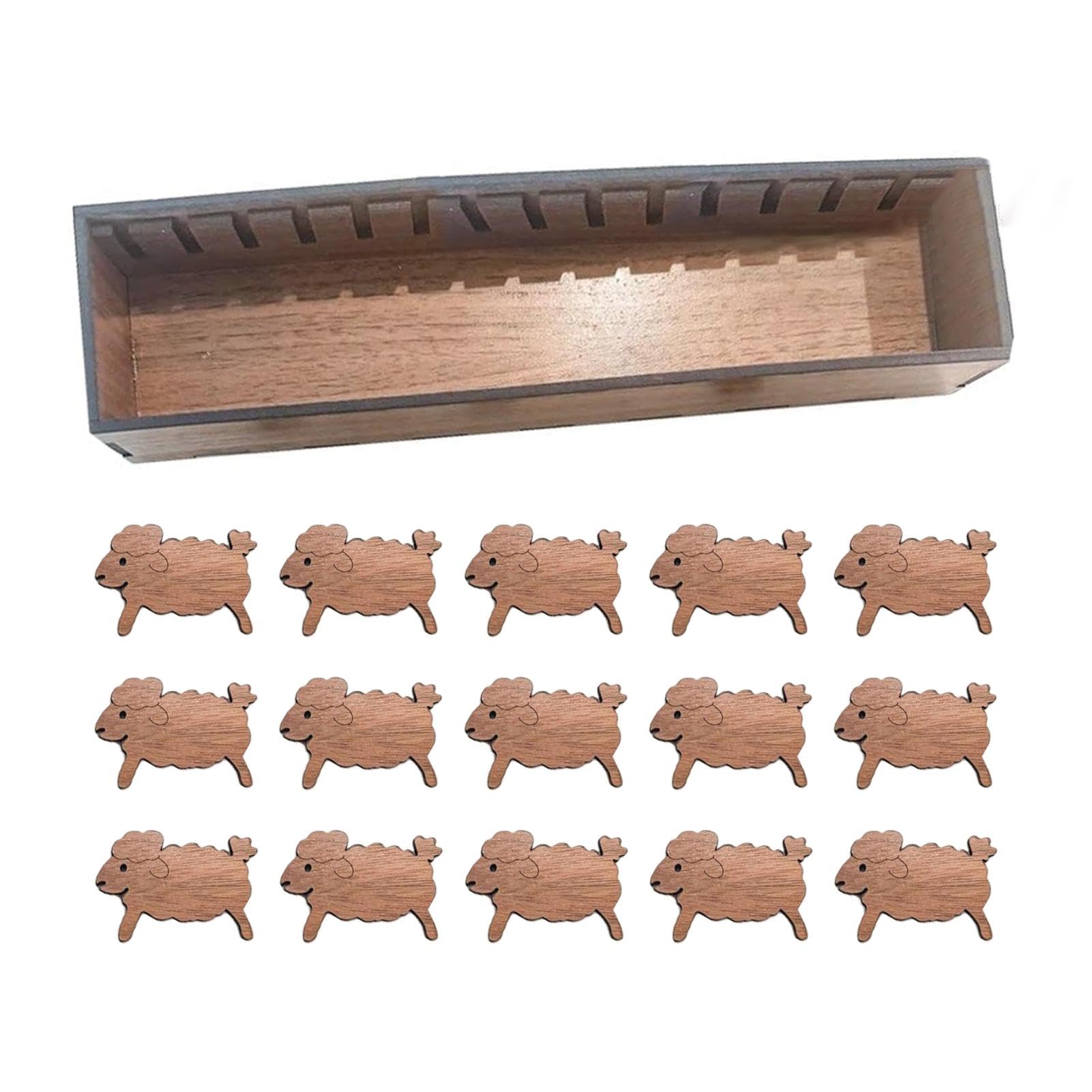 Lot de bobines en bois pour animaux 2024 - En forme de lapin - Avec boîte - Organisateur de fil à coudre en bois - Avec 15 supports de bobines Lot de bobines en bois pour animaux 2024 - En forme de lapin - Avec boîte - Organisateur de fil à coudre en bois - Avec 15 supports de bobines