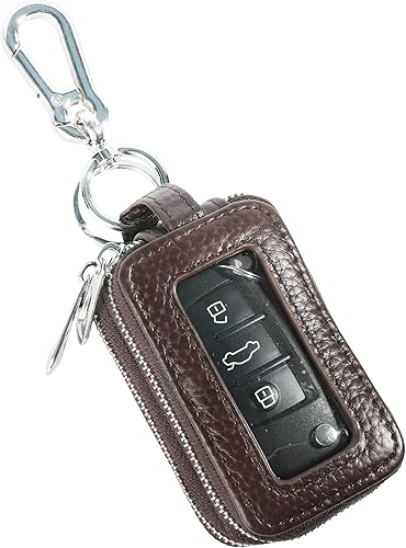 Miniatura 1 de Funda de cuero para llavero de automóvil, accesorio para automóvil, llavero remoto para vehículo, llavero de automóvil, llavero inteligente para