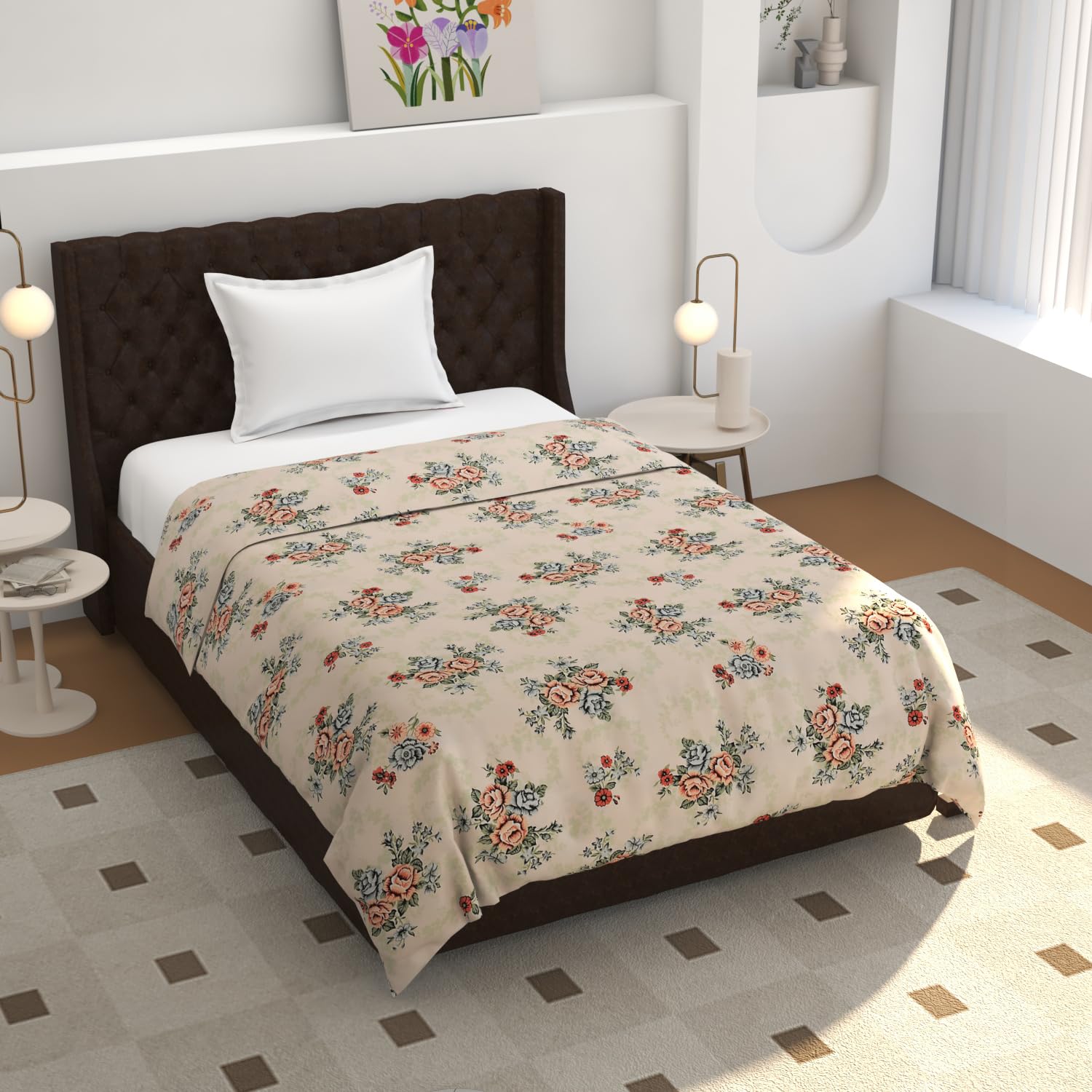 Premium Cotton Duvet Cover - Single & Double Bed -13