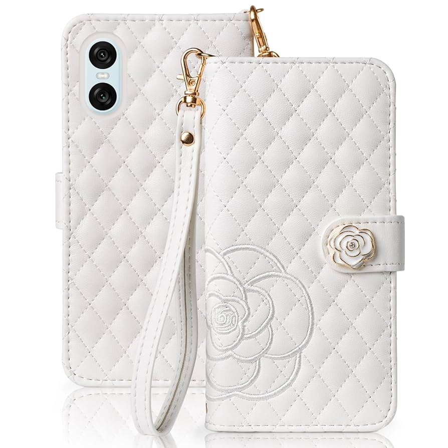 Amazon.co.jp: SZJAMIE Xperia 10 VI ケース 手帳型 SO-52E