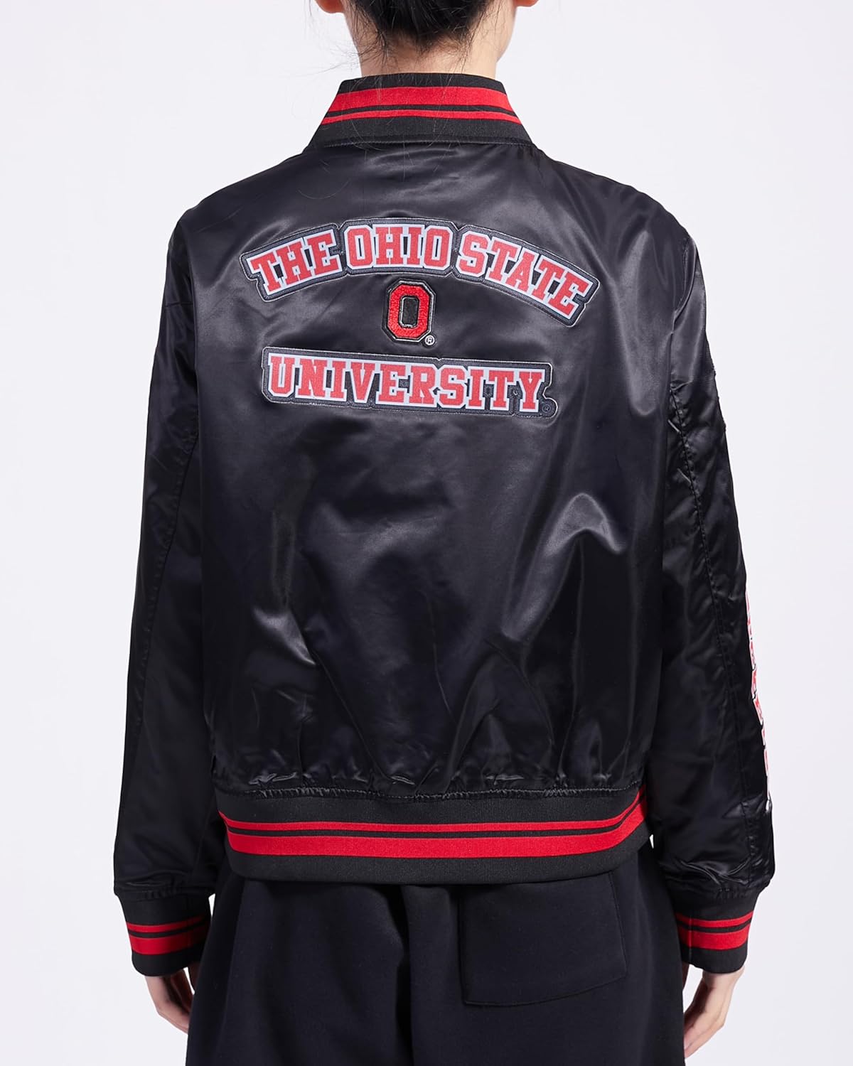 Pro Standard Womens College Classic Essentials Satin Jacket