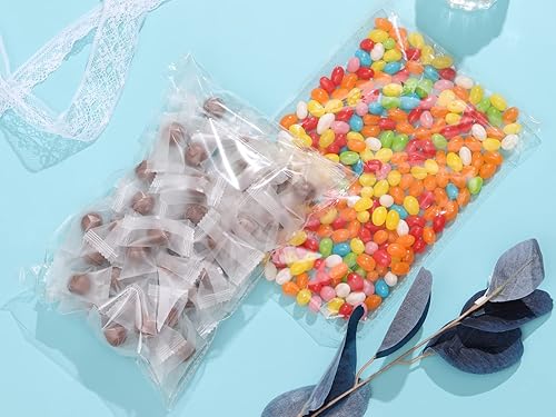 Miniatura 9 de Bolsas de celofán resellables de 4 x 6 pulgadas, 1000 piezas, bolsas autosellantes para productos de embalaje, bolsas de celofán autoadhesivas a