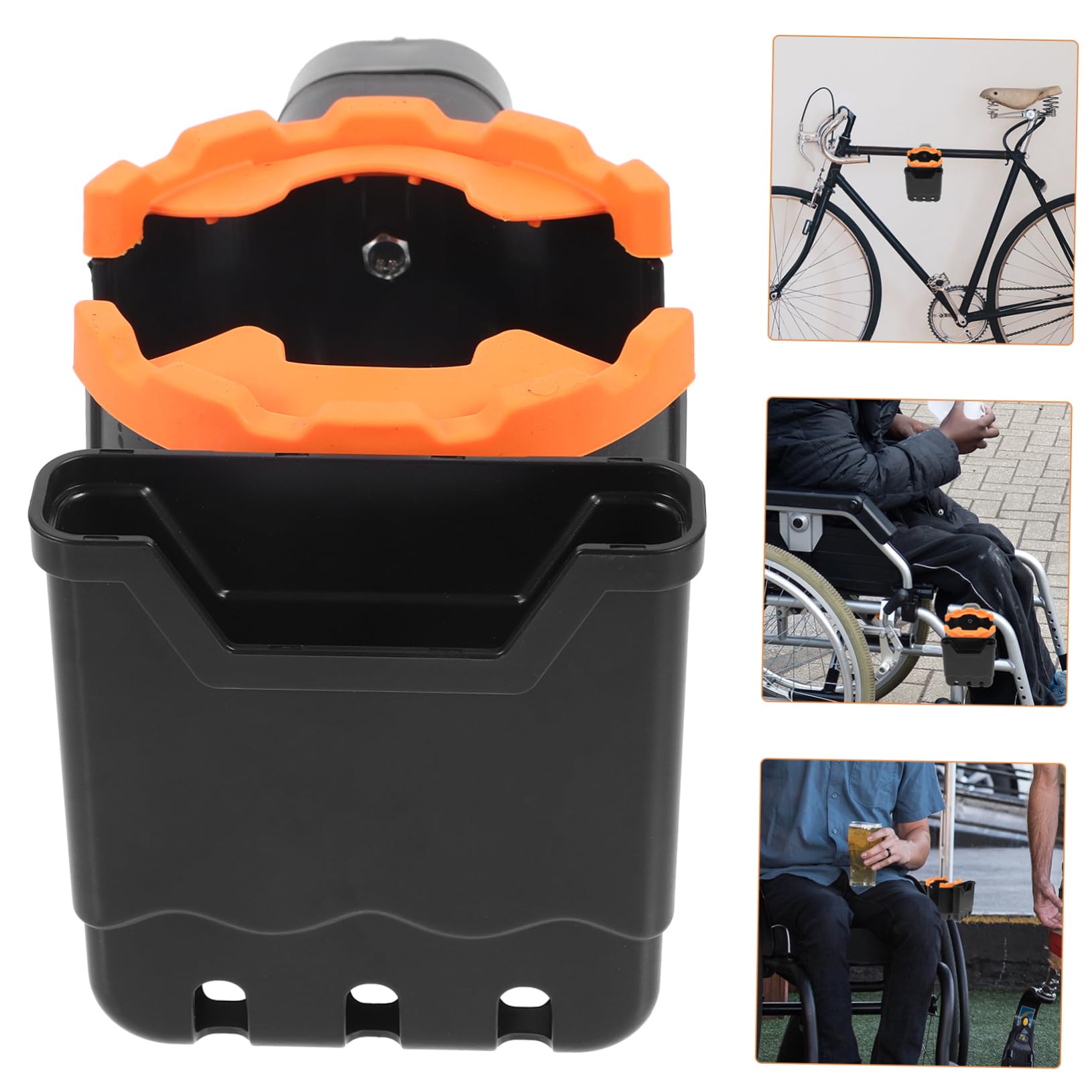 4 Pezzi Porta della Titolare camminatore Porta di tazza Titolari manubrio portabicchieri bici tazza e porta bottiglia supporto per tazze addominali