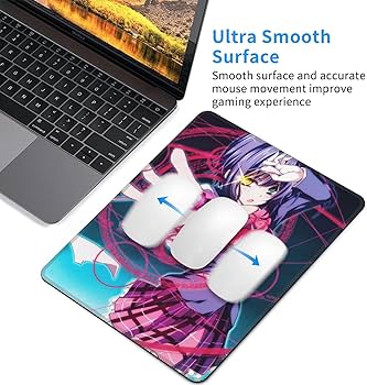 Amazon.co.jp: マウスパッド 中二病でも恋がしたい 小鳥遊六花 小型 低