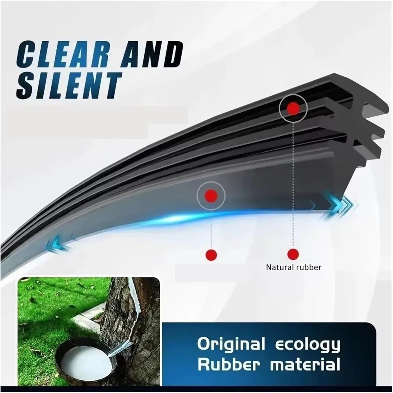 Compatible For Toyota Prius 50 XW50 2016 2017 2018 2019 2020 2021 2022 Front Rear Wiper Blades Set Windscreen Windshield Car Accessories