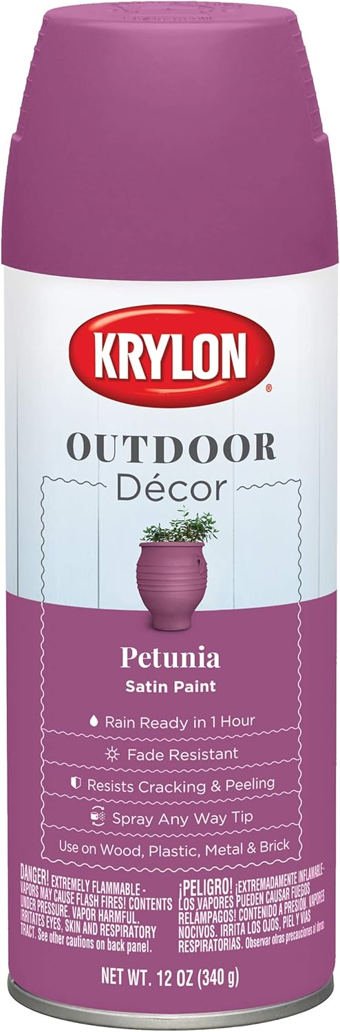 Krylon K09330000 Outdoor Décor Spray Paint, Sunflower - - 