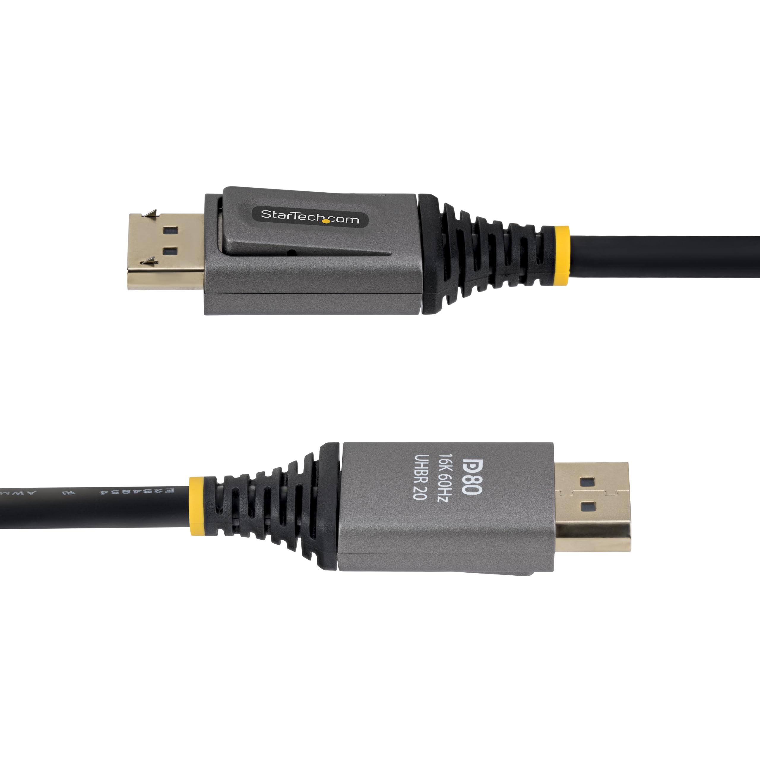 Amazon.co.jp: StarTech DisplayPort 2.1ケーブル 50cm 8K60Hz
