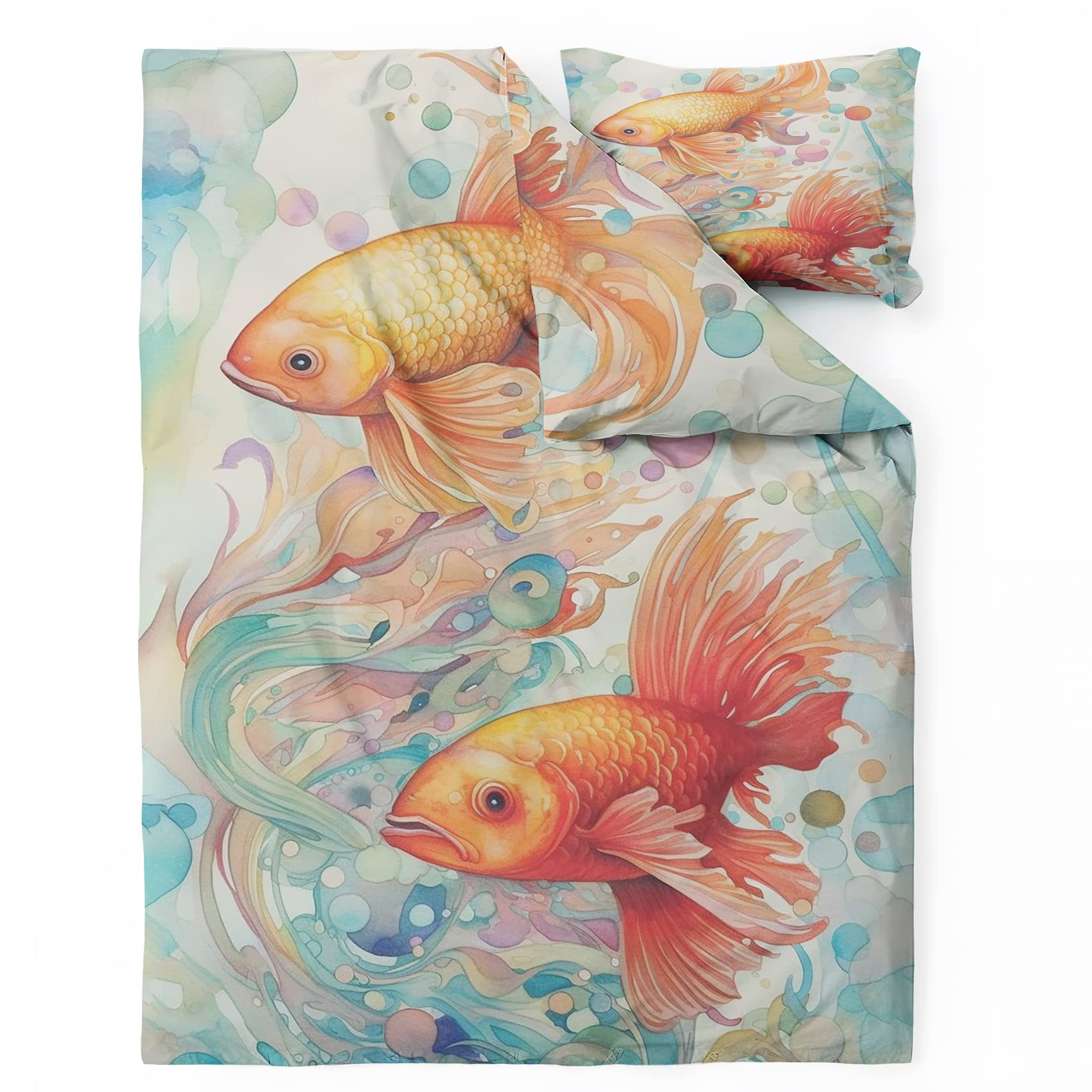 QZDUCN Set Biancheria Da Letto Matrimoniale 3 Pezzi 3D Stampa Set Copripiumino Carpa Rossa In Stile Cinese Microfibra Parure Da Letto Moderno Adulto Con Cerniera Copripiumino E 2 Federe 240x220cm QZDUCN Set Biancheria Da Letto Matrimoniale 3 Pezzi 3D Stampa Set Copripiumino Carpa Rossa In Stile Cinese Microfibra Parure Da Letto Moderno Adulto Con Cerniera Copripiumino E 2 Federe 240x220cm