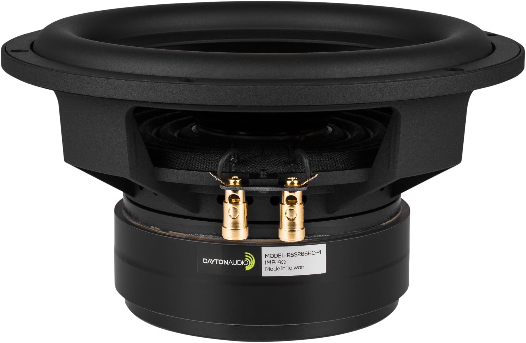 RSS265HO-4 10" Reference HO Subwoofer 4 Ohm