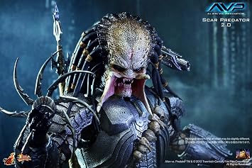 Sideshow Scar Predator Alien vs Predator Sixth Scale Figure by
