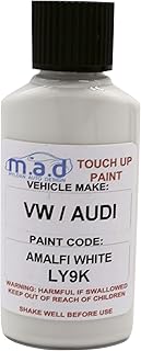 MYLDAN AUTO DESIGN TOUCH UP PAINT FOR AUDI LY9K AMALFI WHITE KIT 30ML A3 A4 A5 A6 TT A8