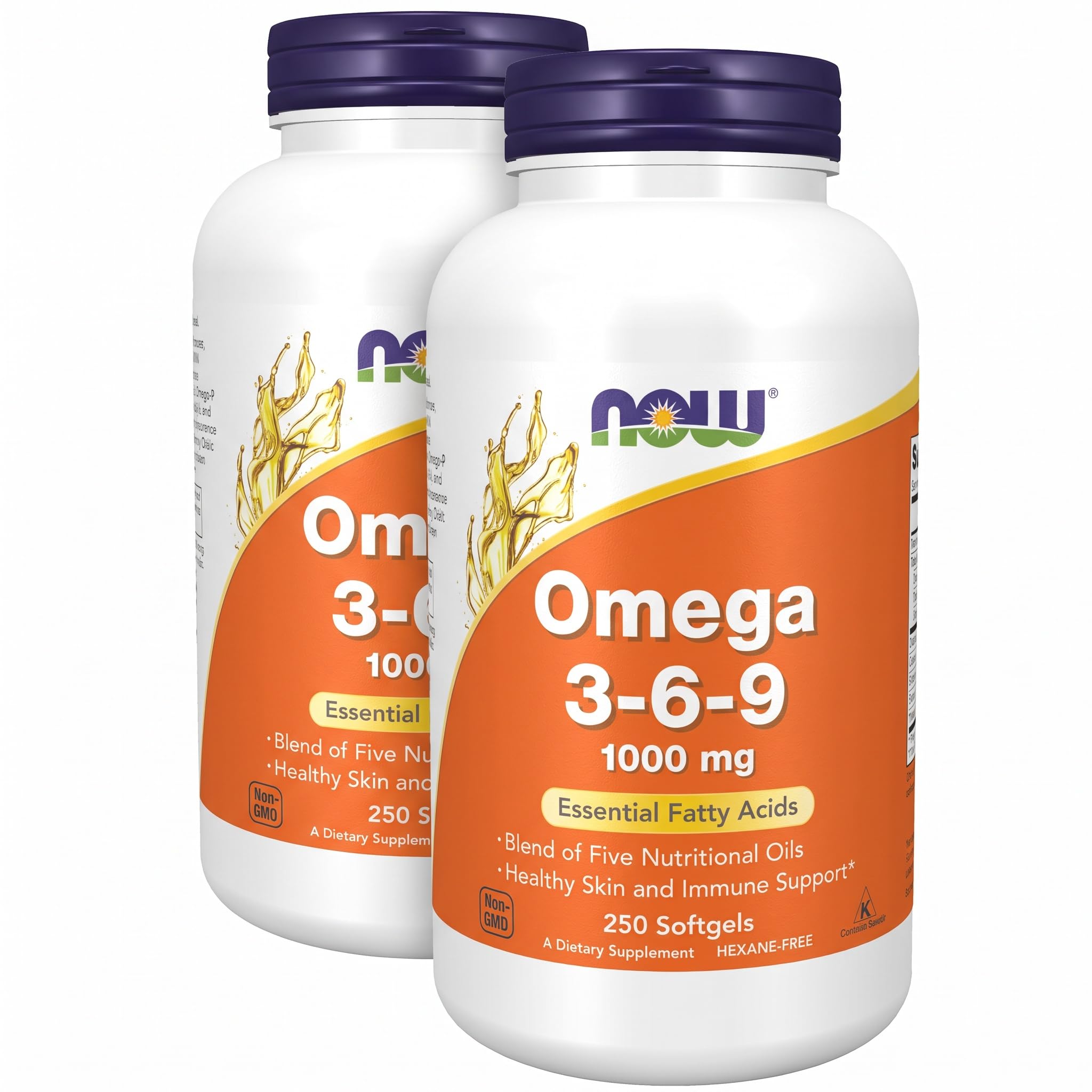 NOW Supplements, Omega 3-6-9 1000 mg, 100 Softgels — Amazon image 11