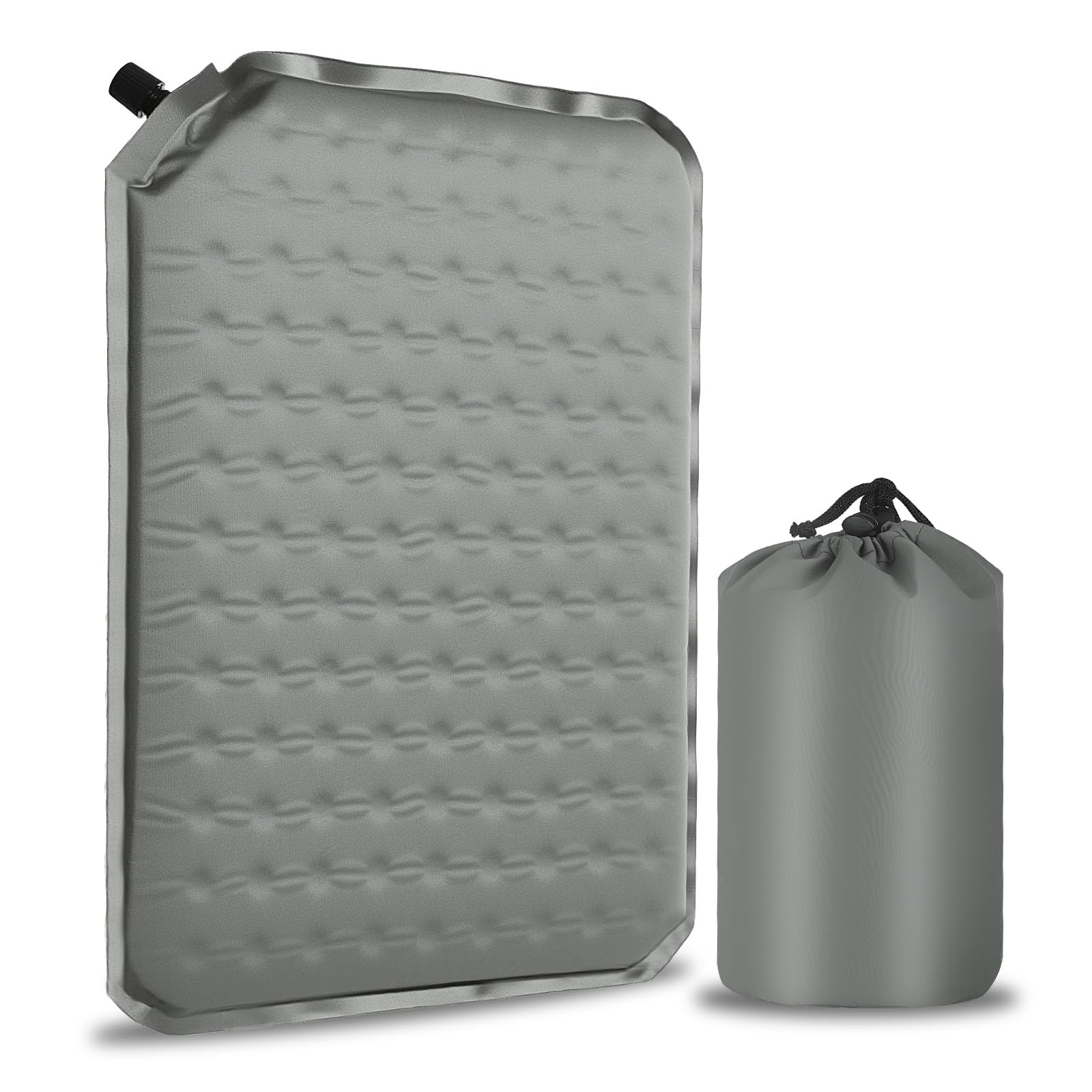 Coussin de voyage gonflable ultraléger idéal pour le camping et le stade