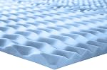 Serta Comfort Zone Cooling Memory Foam Mattress Topper, 1.5 Inch, Queen