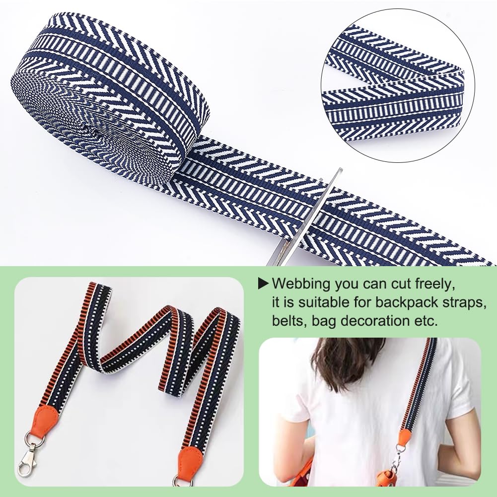 Besticktes Band, Vintage Jacquard-Bänder Nähen, dekoratives ethnisches