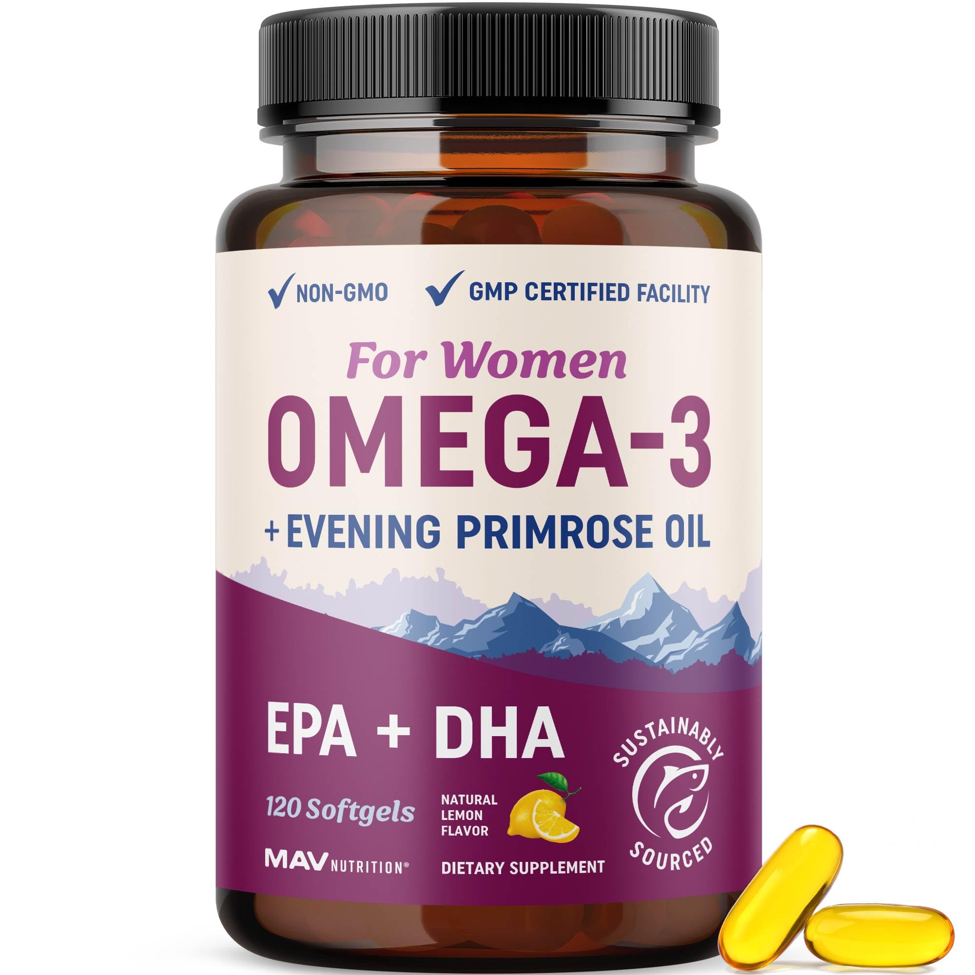 MAV Nutrition Omega 3 Women