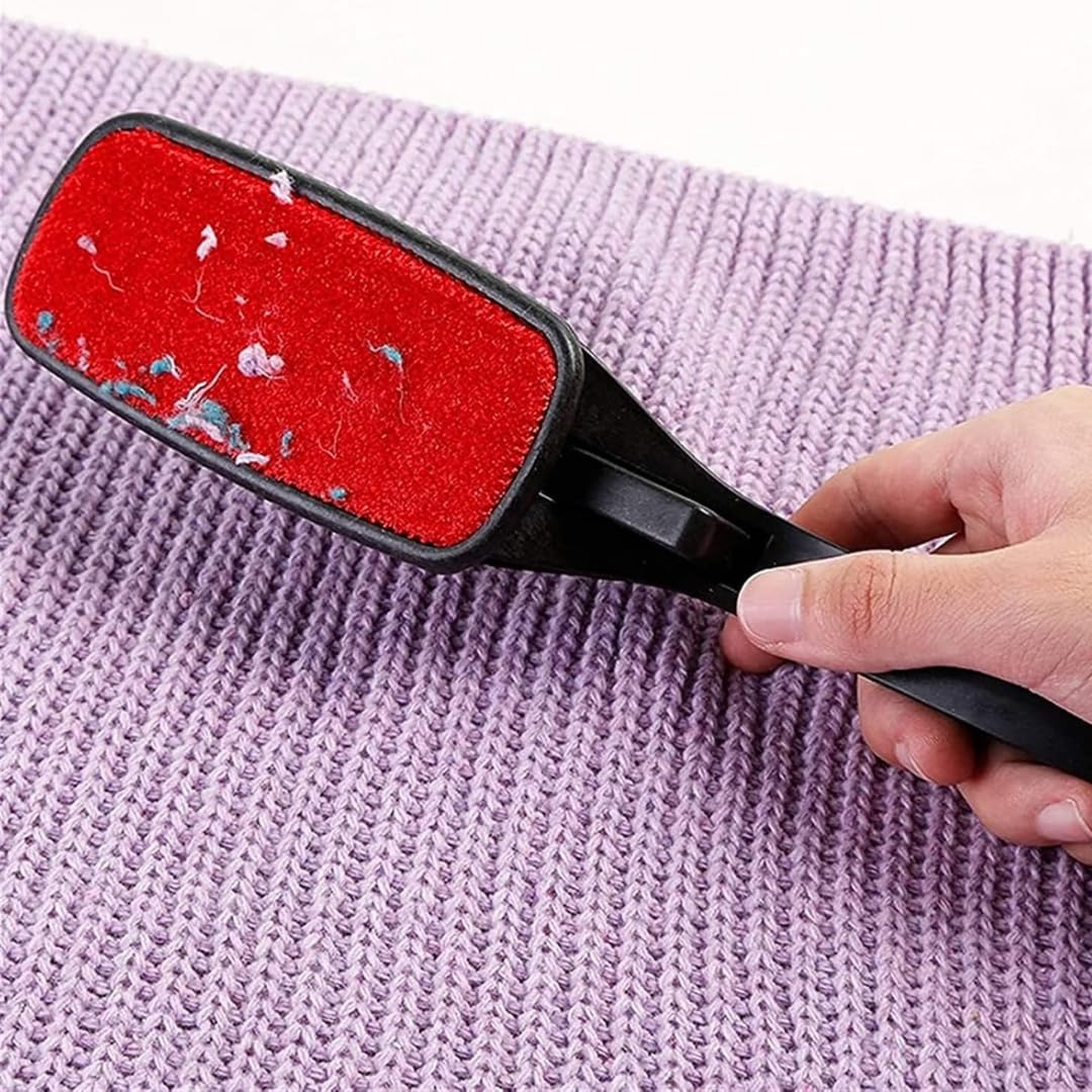 PARENCE.- Brosse Anti Peluche Rotative - Éliminez Facilement Poils et Peluches - Brosse Polyvalente et Efficace sur Tous Textile)