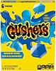 Gushèrs Fruit Snacks Blueberry Grape & Sour Blue Raspberry Pouches I 6's 4.8oz 136g I US Import