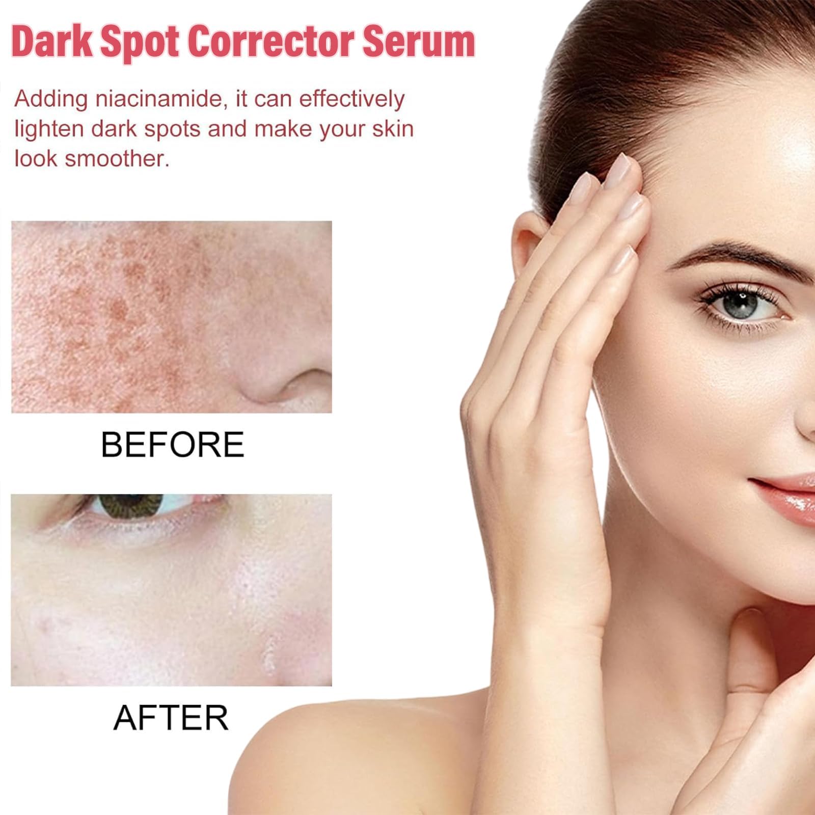 Dark Spot Corrector Serum - Improves Tone, Enhances Radiance, 30ml Size for Even Tone & Radiant Appearance - Image 3