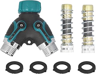 Y forma de forma de manguera Válvula de válvula de agua conector de tubería de riego Garden invernadero
