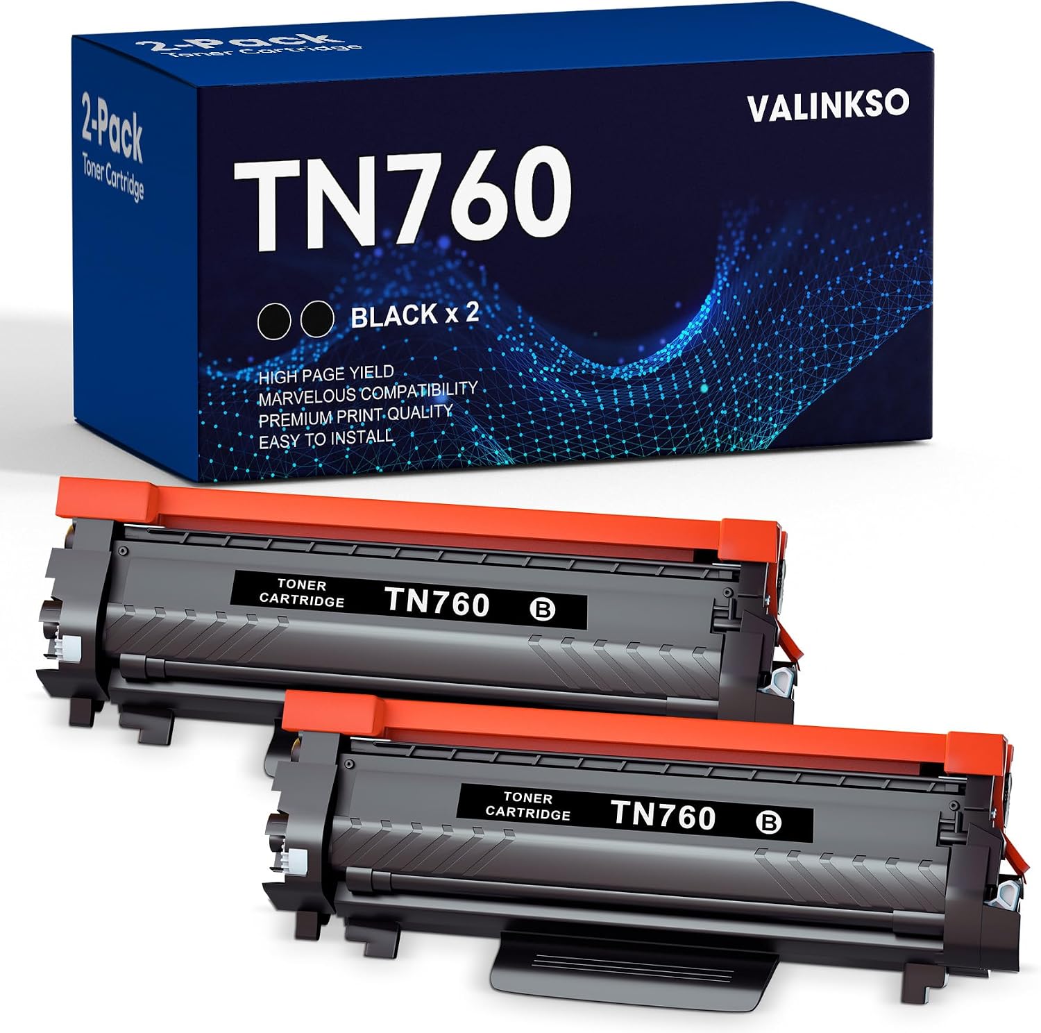 2 Toner Compatibili TN760/TN730 Nero Per Stampanti Brother – Confezione - Foto 5
