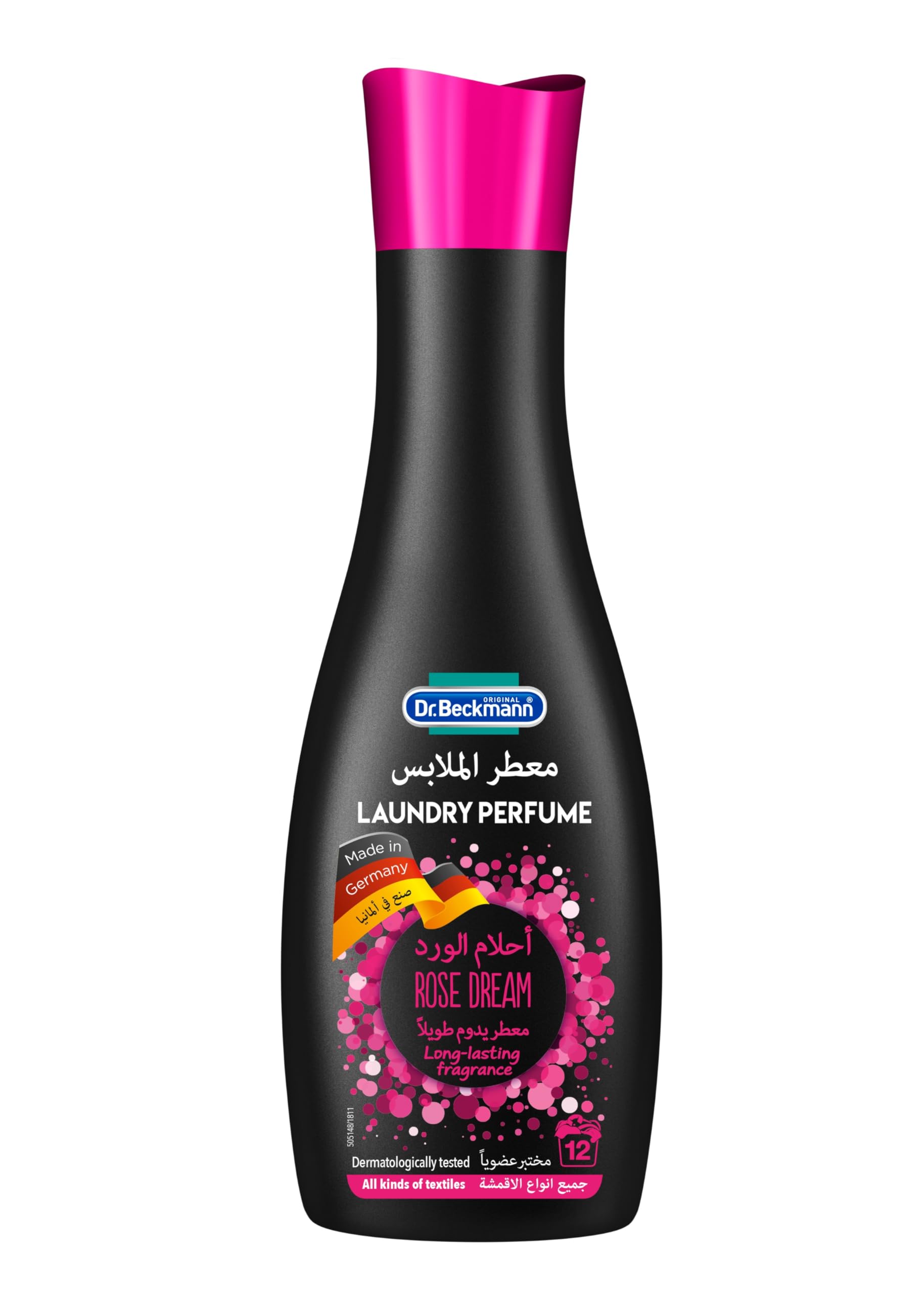 Dr.Beckmann Laundry Fabric Perfume|Premium Care & Long Lasting Freshness|Fragnance Protect Technology|Laundry Cleaning Essentials|Rose Dream-250ml