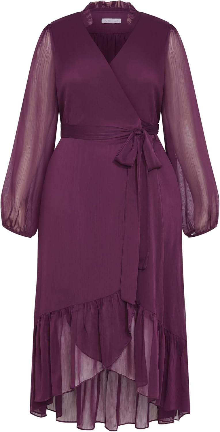 City Chic Women's Plus Size Dress - Instinct Maxi - Image 4